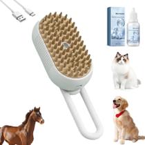 Pente Spritz Defur para animais de estimação Puffease Spritz Defur Comb 3 em 1