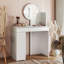 Penteadeira 1 Gaveta 1 Porta Com LED Camarim Áurea Albatroz Penteadeira 1 Gaveta 1 Porta Com LED Camarim Áurea Albatroz