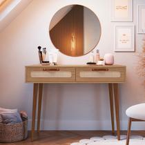 Penteadeira 2 Gaveta Retrô 100cm X 53,6cm X 77cm