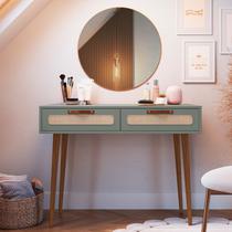 Penteadeira 2 Gaveta Retrô 100cm X 63,6cm X 77cm Penteadeira 2 Gaveta Retrô 100cm X 63,6cm X 77cm