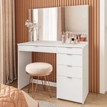 Penteadeira 5 Gavetas 1 Divisor Linden Branco Penteadeira 5 Gavetas 1 Divisor Linden Branco