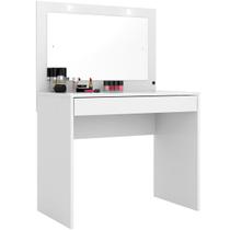 Penteadeira Camarim 1 Gaveta com Espelho Charmosa