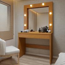 Penteadeira Camarim 100% MDF 180 X 110,3cm Requinte
