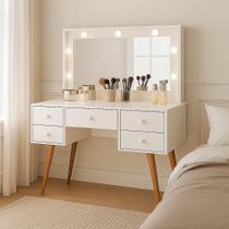 Penteadeira Camarim Anaisa com Luz de Led Branca