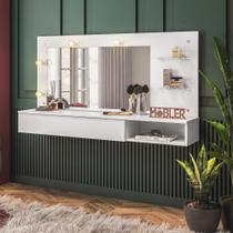 Penteadeira Camarim Arisa Branco Mobler