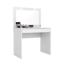 Penteadeira Camarim C/ Espelho P/Quarto Salão De Beleza Maquiagem 2 Luminária Led 1 Gaveta Atraente Penteadeira Camarim C/ Espelho P/Quarto Salão De Beleza Maquiagem 2 Luminária Led 1 Gaveta Atraente