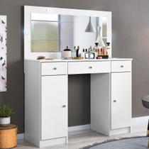 Penteadeira Camarim Carisma Com Espelho 2 Portas 3 Gavetas Demóbile