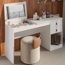 Penteadeira Camarim com Espelho 2 Gavetas Versa Telasul