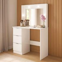 Penteadeira Camarim com Espelho 3 Gavetas Los Angeles