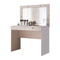 Penteadeira Camarim com Espelho Capricho JCM Móveis Off White