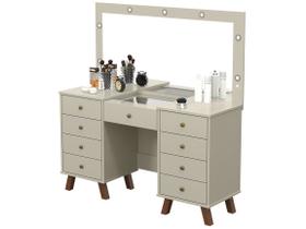 Penteadeira Camarim Eloá Off White - Patrimar Móveis Penteadeira Camarim Eloá Off White - Patrimar Móveis