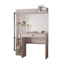 Penteadeira Camarim Encanto Candian com prateleiras - Off White