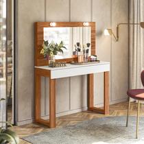 Penteadeira Camarim Gala Cinamomo Mel/Branco Penteadeira Camarim Gala Cinamomo Mel/Branco