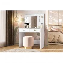 Penteadeira Camarim Ideal Com Espelho E Leds 2 Gavetas Moval Penteadeira Camarim Ideal Com Espelho E Leds 2 Gavetas Moval