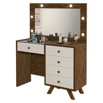 Penteadeira Camarim Luna Malbec Off White Luapa Móveis Penteadeira Camarim Luna Malbec Off White Luapa Móveis