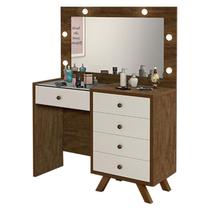 Penteadeira Camarim Luna Malbec Off White Luapa Móveis Penteadeira Camarim Luna Malbec Off White Luapa Móveis