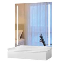 Penteadeira Camarim Lyon Com Espelho Led Mavaular