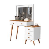 Penteadeira camarim MDF com led Agata luxo Basoto Brasil Penteadeira camarim MDF com led Agata luxo Basoto Brasil