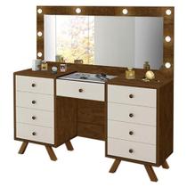 Penteadeira Camarim Mila Malbec Off White Luapa Móveis Penteadeira Camarim Mila Malbec Off White Luapa Móveis