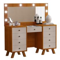 Penteadeira Camarim Mila sem Banqueta - Móveis Luapa