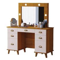 Penteadeira Camarim New Seul sem Banqueta - Móveis Luapa