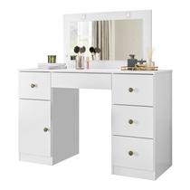 Penteadeira Camarim Sonhos com Porta e 5 Gavetas - Moval