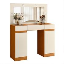 Penteadeira Camarim Studio 2 Portas e 3 Gavetas - Móveis Albatroz Penteadeira Camarim Studio 2 Portas e 3 Gavetas - Móveis Albatroz