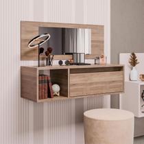 Penteadeira Camarim Suspensa 1 Porta Eva Freijó Amadeirado