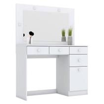 Penteadeira Charme Branco Henn Penteadeira Charme Branco Henn