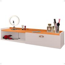 Penteadeira Classic Multifuncional Vintage Bancada Suspensa Maquiagem Camarim Canto Quarto - RPM