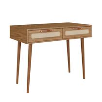 Penteadeira com 2 Gavetas Retrô 77cm x 90cm Marrom/Olmo Penteadeira com 2 Gavetas Retrô 77cm x 90cm Marrom/Olmo