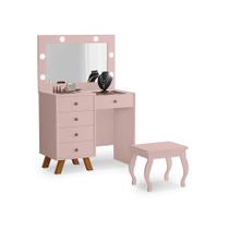 Penteadeira com Assento Pitsburgo Rose