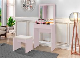 Penteadeira Com Banqueta E Espelho Sofia Rose