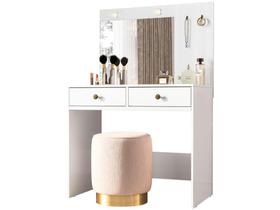 Penteadeira com Espelho 2 Gavetas Moval - Camarim Ideal Penteadeira com Espelho 2 Gavetas Moval - Camarim Ideal