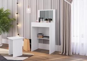 Penteadeira com Espelho Embutido Mimo Branco