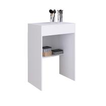 Penteadeira Com Espelho Embutido Mimo Branco