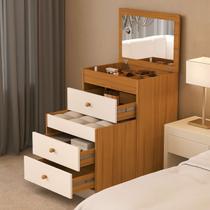 Penteadeira Cômoda com Banqueta Estofada Multiuso 3 Gavetas