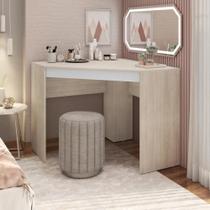 Penteadeira de Canto 90cm Milan Casa Blanca/Branco