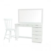 Penteadeira Ditália 7 Gavetas com Cadeira PE-50 Cozy Penteadeira Ditália 7 Gavetas com Cadeira PE-50 Cozy