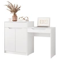 Penteadeira Escrivaninha Trend Branco Fosco - Móveis Albatroz Penteadeira Escrivaninha Trend Branco Fosco - Móveis Albatroz