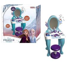 Penteadeira Frozen 2 de Brinquedo Com Espelho Divertida Disney
