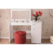 Penteadeira Infantil Iracema c/ Espelho Branco - Politorno Penteadeira Infantil Iracema c/ Espelho Branco - Politorno