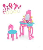 Penteadeira Infantil Para Menina Princesa Salão De Beleza 3117 Penteadeira Infantil Para Menina Princesa Salão De Beleza 3117