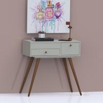 Penteadeira Retrô Cristal Off White