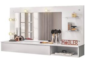 Penteadeira Suspensa Camarim Lumiere - Branco