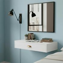 Penteadeira Suspensa Gaveta Multifuncional Com Puxador