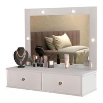 Penteadeira Suspensa Isis Branco - Luapa Móveis