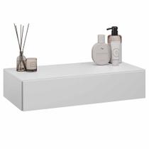 Penteadeira Suspensa Zoe Bp 1 Gaveta 60 Cm Eratto Moveis - Branco Penteadeira Suspensa Zoe Bp 1 Gaveta 60 Cm Eratto Moveis - Branco