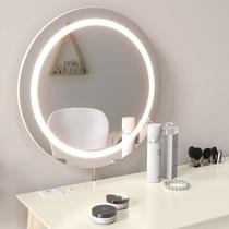 Penteadeira Tifanny Espelho Giratório com LED Natural - Matic Móveis