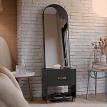 Penteadeira toucador Monaco preto Penteadeira toucador Monaco preto